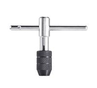 YAOGUI Adjustable Ratchet Tap Wrench T-Handle Tapping Ratcheting Wrench Hand Tool Hand for Automovtie Repair Tool Tap Holder Set for Ratchet Wrenches