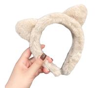 YAOGUI Adult Teens Cosplay Ear Shape Headband Plush Hair Hoop Makeup Live Broadcast Music Festivals Party Headpieces Cosplay Hair Accessories Foxes Ears Hairband Anime Cosplay Halloween Hairhoop