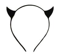 YAOGUI Animal Devil Headbands Black Cartoon Cool Horn Hair Hoop Role Playing Hair Accessories Party Cosplay Photo Props Devil Headdress