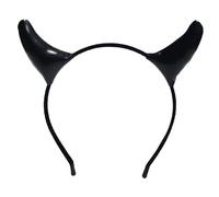 YAOGUI Animal Devil Headbands Black Cartoon Cool Horn Hair Hoop Role Playing Hair Accessories Party Cosplay Photo Props Devil Headdress