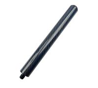 YAOGUI Carbon Fibre Pool Cue Extension Shafts Professional Billiard Cue Attachments Suitable For Beginner Snookers Practice Carbon Fiber Cue Extender