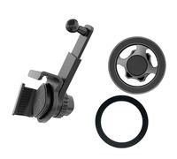 YAOGUI Center Console Cellphone Holder Mount For Electric Vehicle Center Console Navigation Screen Left Phone Holder Car Phone Mount