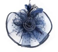 YAOGUI Classical 1920s Costume Hat Feathered Fascinator Hat For Women Social Event Great For Garden Parties And Fashion Show Flapper Hat