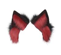 YAOGUI COSPLAY Kitten Ears Animal Ear Headband Furry Kitten Carnivals Party Handmade Furry Party Costume Halloween Costume Accessory
