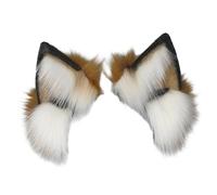 YAOGUI COSPLAY Kitten Ears Animal Ear Headband Furry Kitten Carnivals Party Handmade Furry Party Costume Halloween Costume Accessory