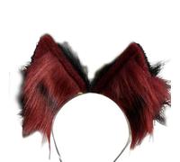 YAOGUI COSPLAY Kitten Ears Animal Ear Headband Furry Kitten Carnivals Party Handmade Furry Party Costume Devil Furry Tail