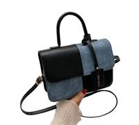 YAOGUI Crossbody Bag PU Tote Patchwork Handbag Square Bag Shoulder For Girl Women Versatile Lady Purse Trendy PU