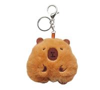 YAOGUI Cute Guinea Pigs Keychain Plush Pendant Keyring Couple Rings Ornament For Backpack Schoolbag Phone Charm Jewelry Gift Couple Keychain
