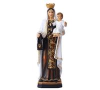 YAOGUI Detailed Holy Mother With Infant Sculpture Durability Resin Mother Statue Table Centerpieces For Shelves Countertops Resin Virgin Marys Figure