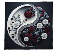 YAOGUI Divinations Cards Table Cloth Tapestry Flower TaiChi Tarots Tablecloth Astrologys Witchcrafts Deck Cloth Wall Decors Divinations Cards Table Wall Decors