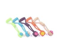 YAOGUI Dog Rope Fetching Toy Tug-of-war Game For Dogs Teething Chew Molar Toy Dog Fetching For Indoor Dogs Chew Resistant