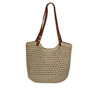 YAOGUI Elegant Beach Vacation Accessory Single Shoulder Bag For Women Large Capacity Handbag Satchel Bucket Bags Outdoor Bag