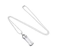 YAOGUI Elegant Fragrances Infused Pendant Necklace Secure Clasp Designs Customizable Engraving Jewelry Accessory Elegant Acrylic Necklace