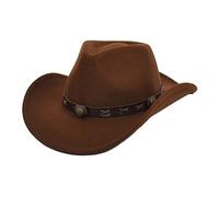 YAOGUI Felt Hat Wide Brim Hat Women Men Halloween Cosplay Party Costume Fedora Cap Clothing Accessory With With Rhinestones Ladies Hats For Women