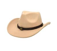 YAOGUI Felt Hat Wide Brim Hat Women Men Halloween Cosplay Party Costume Fedora Cap Clothing Accessory With With Rhinestones Ladies Hats For Women