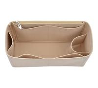 YAOGUI Felt Insert Bag Organizers Bag In For Handbag Purse Organiser For Shoulder With Metal Zippered Multiple Pockets Handbag Organizers