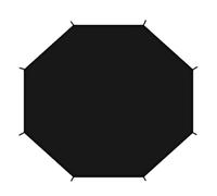 YAOGUI Folding Trampolines Shade Net Quick Setups Removable Cooling Shelter For Playing Protecting Breathable Trampolines Top