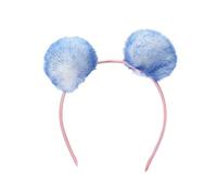 YAOGUI Furry Balls Plush Hairhoop Lovely Hairballs Hairband Children Adult Party Props Headdress Family Gathering Accessories Makeup Headband Girl Hair Headband Plush Headwear