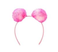 YAOGUI Furry Balls Plush Hairhoop Lovely Hairballs Hairband Children Adult Party Props Headdress Family Gathering Accessories Makeup Headband Girl Hair Headband Plush Headwear