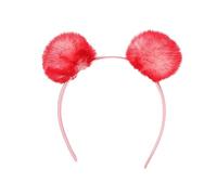 YAOGUI Furry Balls Plush Hairhoop Lovely Hairballs Hairband Children Adult Party Props Headdress Family Gathering Accessories Makeup Headband Girl Hair Headband Plush Headwear