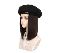 YAOGUI Girls With Hair Extensions Lovely Painter Artist Hat Halloween Straight Hair Extensions 19 Inch In Length Mens Men Vintage Painter Hats