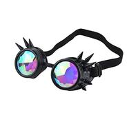 YAOGUI Glasses Women Retro Festival Round Men Prism For Sun Glasses Party Cospl Youth Boys Baseball Men Retro Party Cosplay