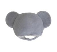 YAOGUI Halloween Koala Furry Headgear For Role Playing Costume Parties Plush Furry Hat Cartoon Koala Theme Warm Fashion Headgear