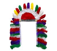 YAOGUI Headdress Delicate Ethnic Indian Headwear African Tribe Stage Halloween Party Photo Props Handmade Headbands