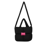 YAOGUI Lightweight Quilted Nylon Shoulder Bag With Soft Down Filling For Women Stylish Handbag Large Capacity Crossbody Bags Crossbody Nylon Purse