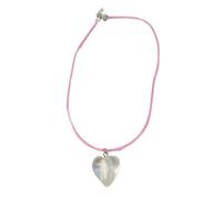 YAOGUI Love Heart Pendant Necklace Women Girls Vintage Neck Chain Glaze Heart Choker For Couple Aesthetic Jewelry Accessory Heart Necklace For Girls