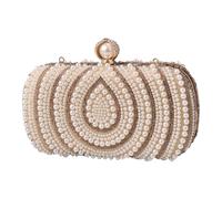 YAOGUI Luxurious Pearls Shoulder Bag Fashion Evening Purse Crossbody Bag For Cocktail Parties And Gatherings Evening