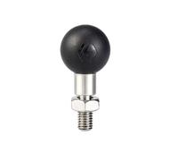 YAOGUI M8 Screws Stainless Steel Ball Base Motorbike Rearview Installation Screw Handlebar Clamp Base Mount Ball Phone Mount
