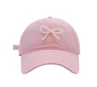 YAOGUI Modern Baseball Hat Hat for Girls Women Pearl Bow Casual for Sports Gym Mountain Camping Outdoor Activity Baseball Women