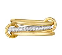 YAOGUI Modern Stackable Rings Set Trendy Everyday Jewelry Accessory For Women In Gold Silver Color Titaniumed Steel Designs Stacking Rings For Women