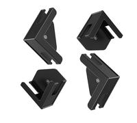 YAOGUI Multiple Device Wall Mount Stand For Tablets Smartphones Easy Installs With Adhesive Or Screws Phone Wall Holder