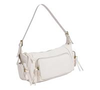 YAOGUI PU Leather Crossbody Bag For Women Retro Underarm Bag Commuting Casual Shoulder Multi-Pockets Handbag And Purse Women Retro Shoulder Handbag Trendy Armpit Pu Leather Crossbody