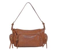 YAOGUI PU Leather Crossbody Bag For Women Retro Underarm Bag Commuting Casual Shoulder Multi-Pockets Handbag And Purse Women Retro Shoulder Handbag Trendy Armpit Pu Leather Crossbody