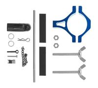 YAOGUI Pull Rod Link Aluminum Alloy Trailer Linker For Model Cars Easy Installation Multifunctional Camping Trailer Heavy Duty Link Connector