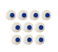 YAOGUI Set of 10 High Capacity Suction Hooks Foldable Hooks for Bathroom Wall for Towels and Accessories Foldable Suction