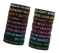 YAOGUI Set Of 20 Silicones Motivational Wristbands With Inspirational Sayings Multi Color Assortment For Gifting And Party Silicones Wristbands