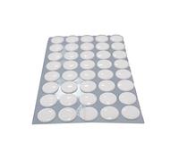 YAOGUI Skates Pads 40/20Pcs White Rounded Curved Edges Feet Replacement For G1 MX300 M100 M210 M180 M-150 Skates