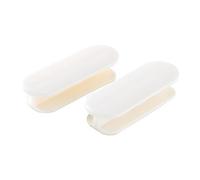 YAOGUI Sleek & Practical Toilet Seat Lifter Upgraded Adhesive Balcony Handle Set Stick-On Design for Easy Handling 2-Piece/Set No Drilling Balcony Door Handle Adhesive Balcony Door Handle Set