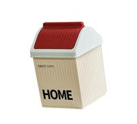 YAOGUI Small Trash Can For Home Office Desk Bathroom Decorative Small Waste Bin In Multiple Colors Garbage Pail