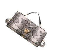 YAOGUI Stylish Crossbody Bag For Women Evening Bag Trendy Shoulder Snake Print Handbag PU Leather Accordion Women Stylish Crossbody Snake Print Evening Pu Leather Shoulder