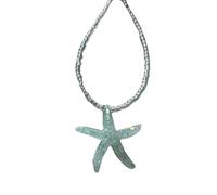 YAOGUI Stylish Starfishes Pendant Necklace Animal Pendant Jewelry Cool Children Accessories Chain Necklace For Children And Girls Fashion Accessories