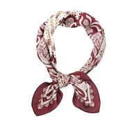 YAOGUI Trendy Handkerchief Scarf Silk Feeling Soft And Comfortable Suitable For Hiking Camping Multipurpose Neck Scarves