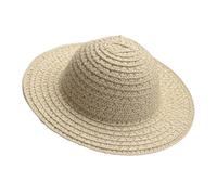 YAOGUI Unfinished Soft Rattan Paper Hat Unpainted Hats For Kid Adult Handmade Art Craft Project Sewing Accessories Holiday Craft