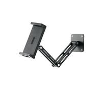 YAOGUI Universals Aluminum Alloy Wall Mount Holder For Phone And Tablets Adjustable Stand For Home Office Kitchen And More Video Call Wall Mount Phone Stand