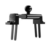 YAOGUI Vent Phone Holder With Antislip Grip 360 Degree Adjustable Rotating Clip Easy Installation For Circular Car Outlets 17MM Single Hand Operations Car Vent Phone Clip