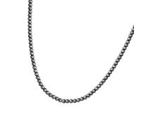 YAOGUI Versatile Matte Black Necklace With Triple Strands Designs Portable For Formal Outfits And Casual Styles Fashionable Jewelry For Sensitive Skin